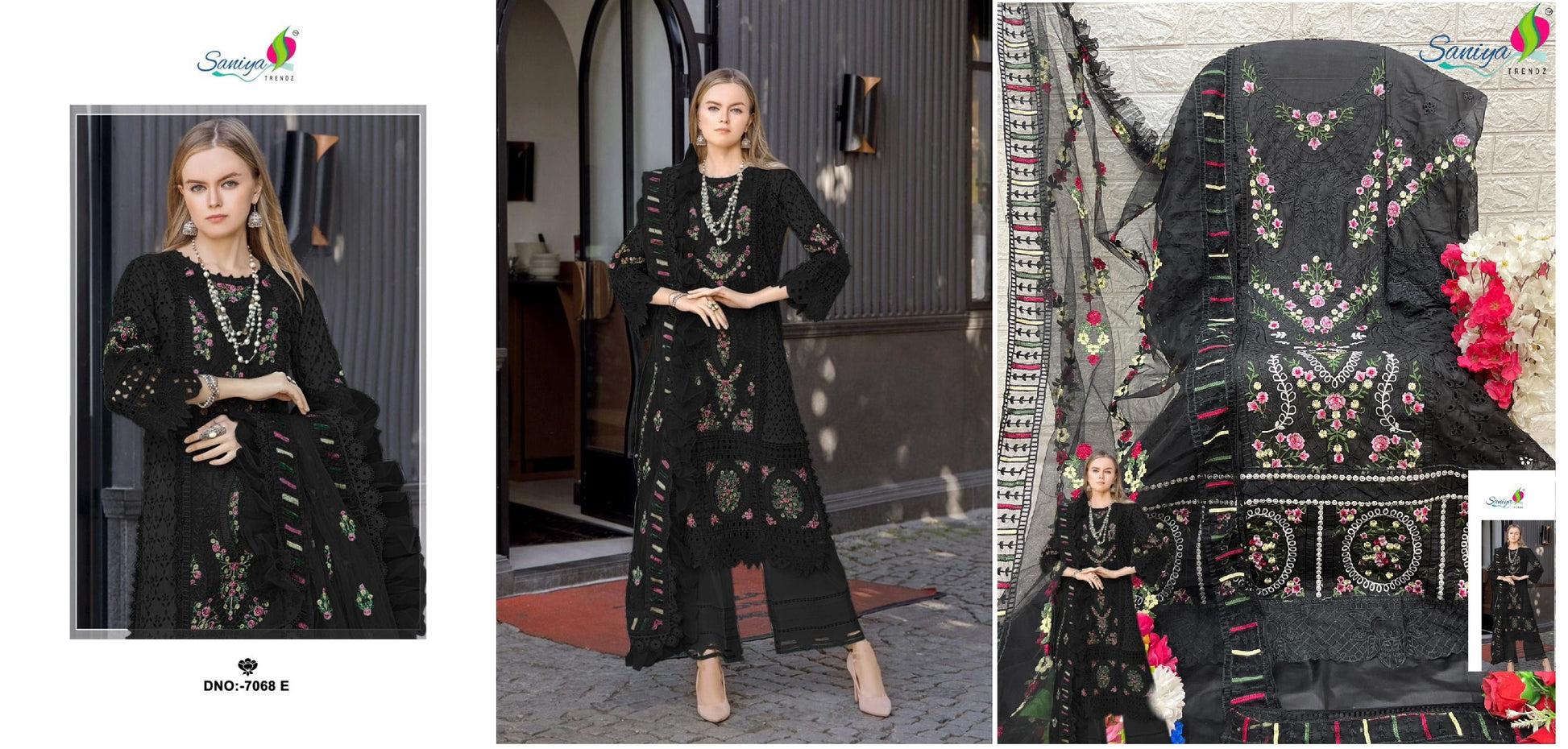 7068E Saniya Trendz Pakistani Salwar Suits