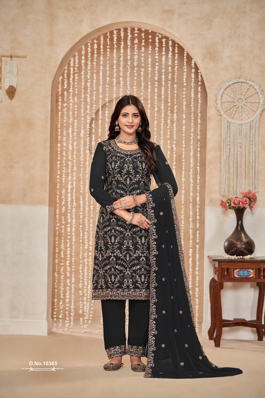 10365 Vol 36 Anjubaa Unstitched Suits