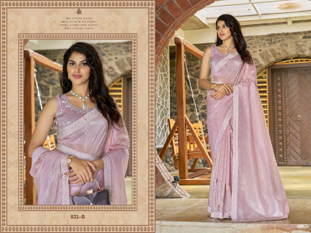 821B Mehek Handwork Sarees