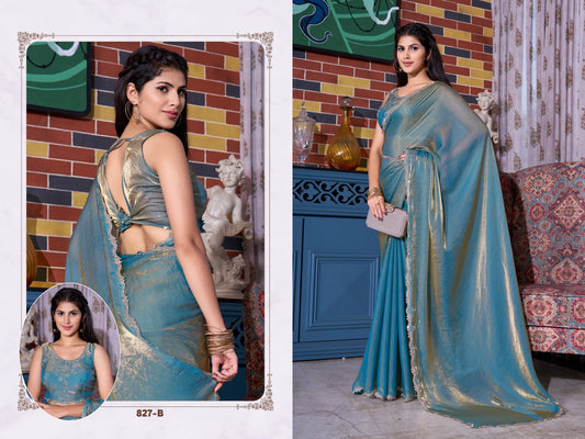 827B Mehek Handwork Sarees