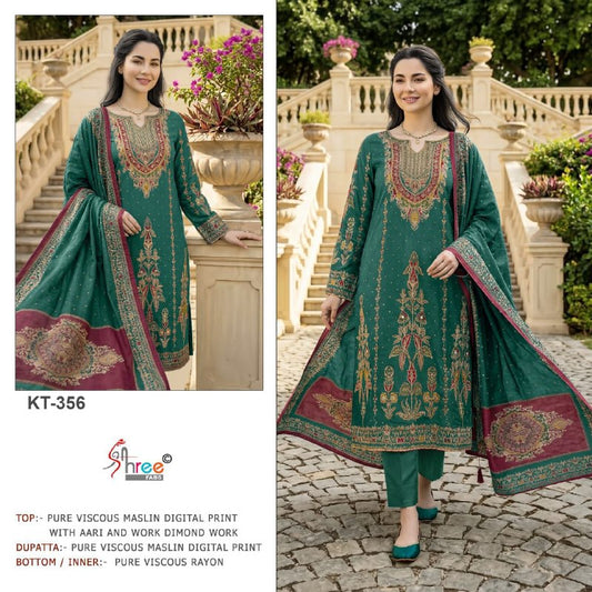KT - 356 Shree Fabs Pakistani Salwar Suit
