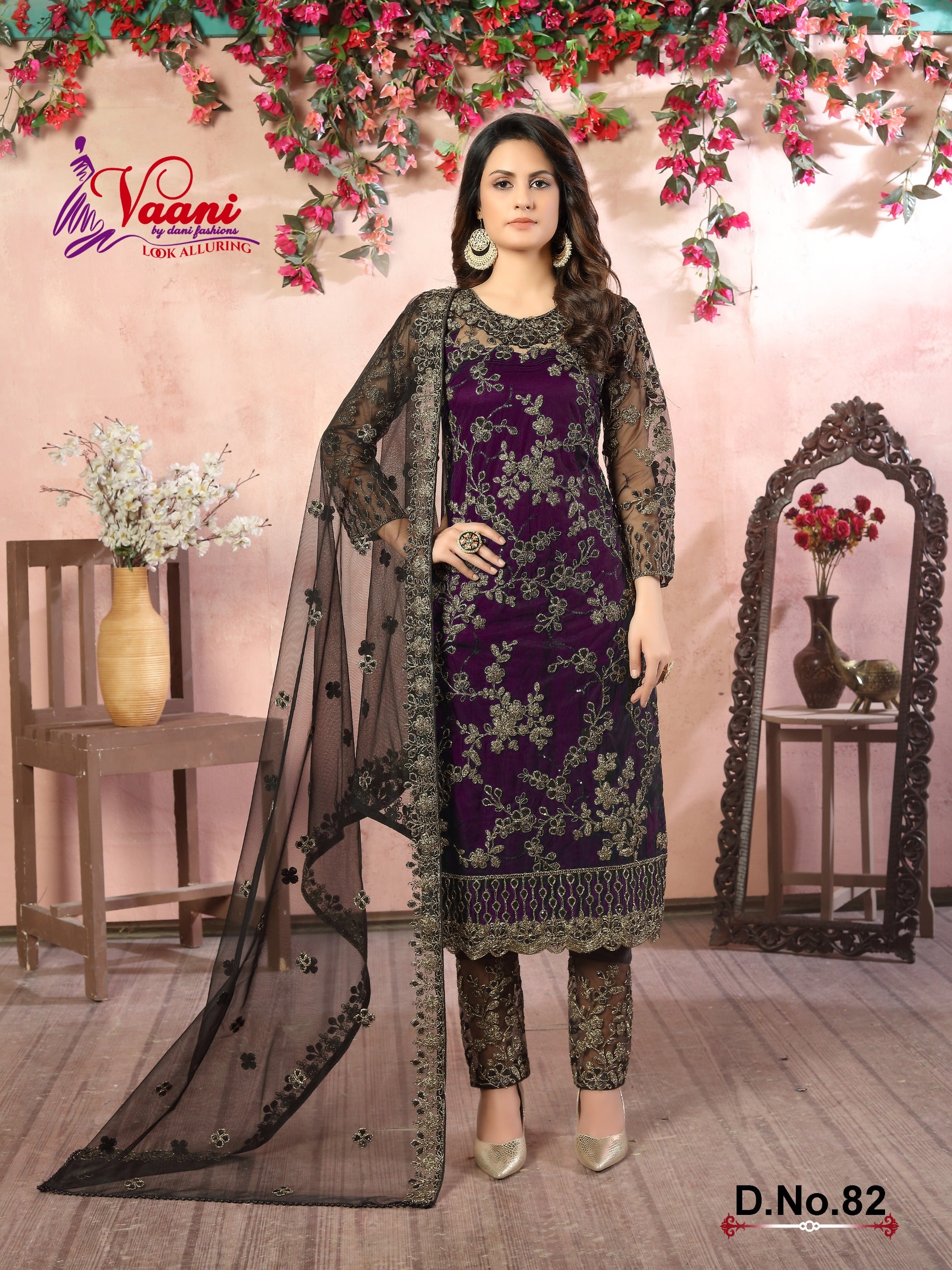 82 Vol 8 Vaani Cording Pakistani Salwar Suits