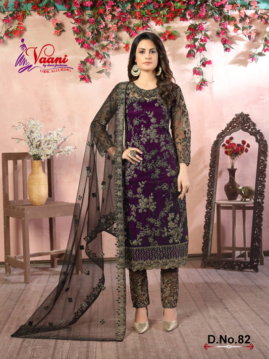 82 Vol 8 Vaani Cording Pakistani Salwar Suits