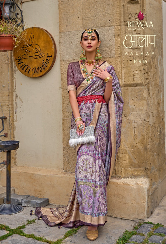 R-946 Aalaap Rewaa Sarees