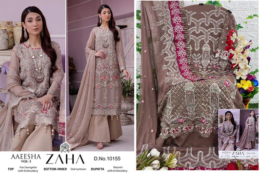 10155 Zaha Pakistani Salwar Suits
