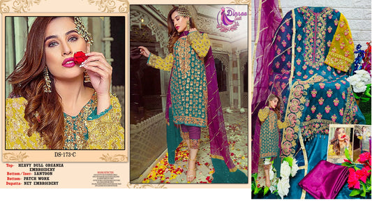 173C Dinsaa Suit Pakistani Salwar Suits