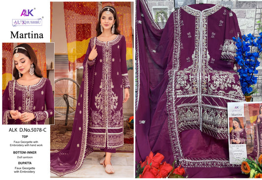 5078C Alk Pakistani Salwar Suits