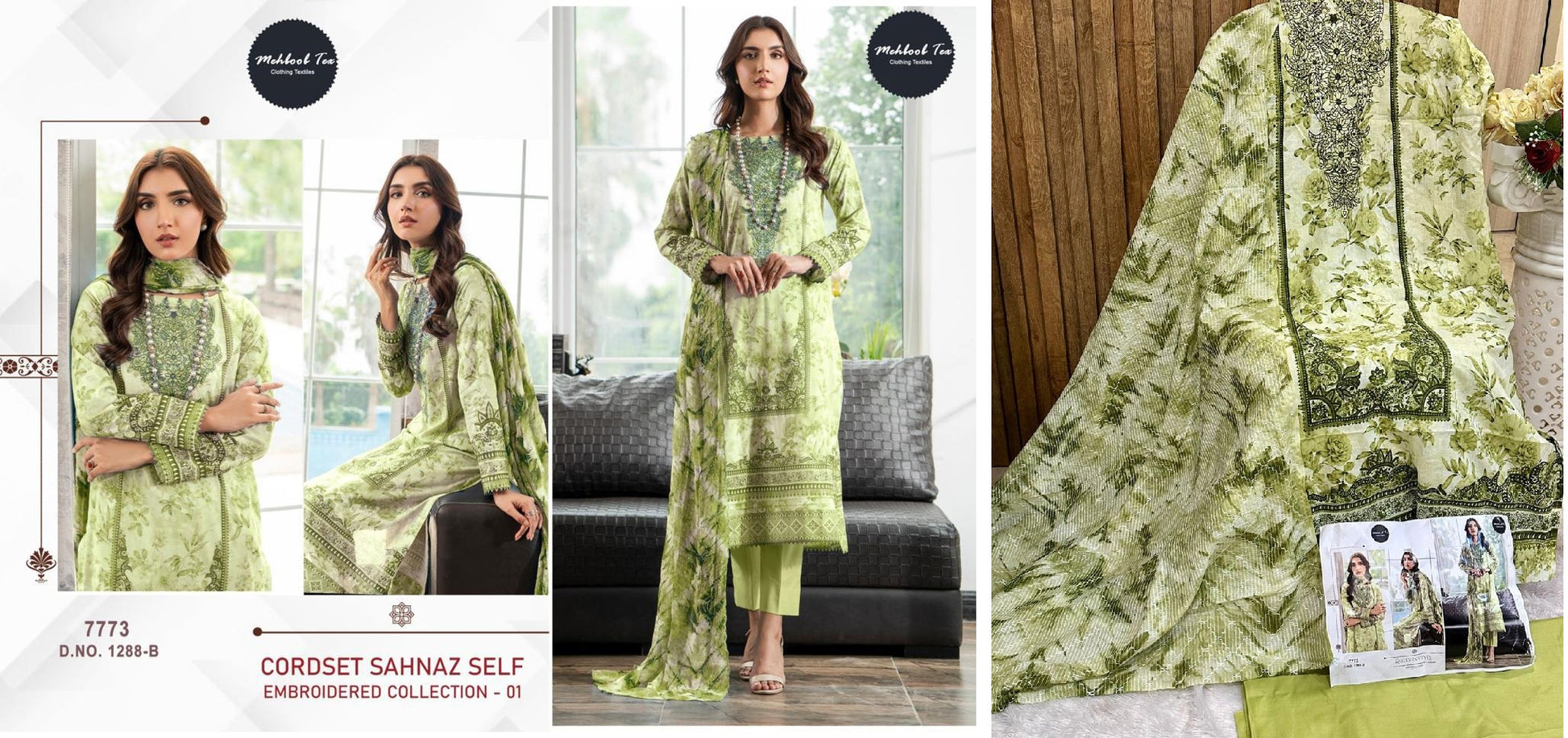 1288B Mehboob Tex Pakistani Salwar Suits