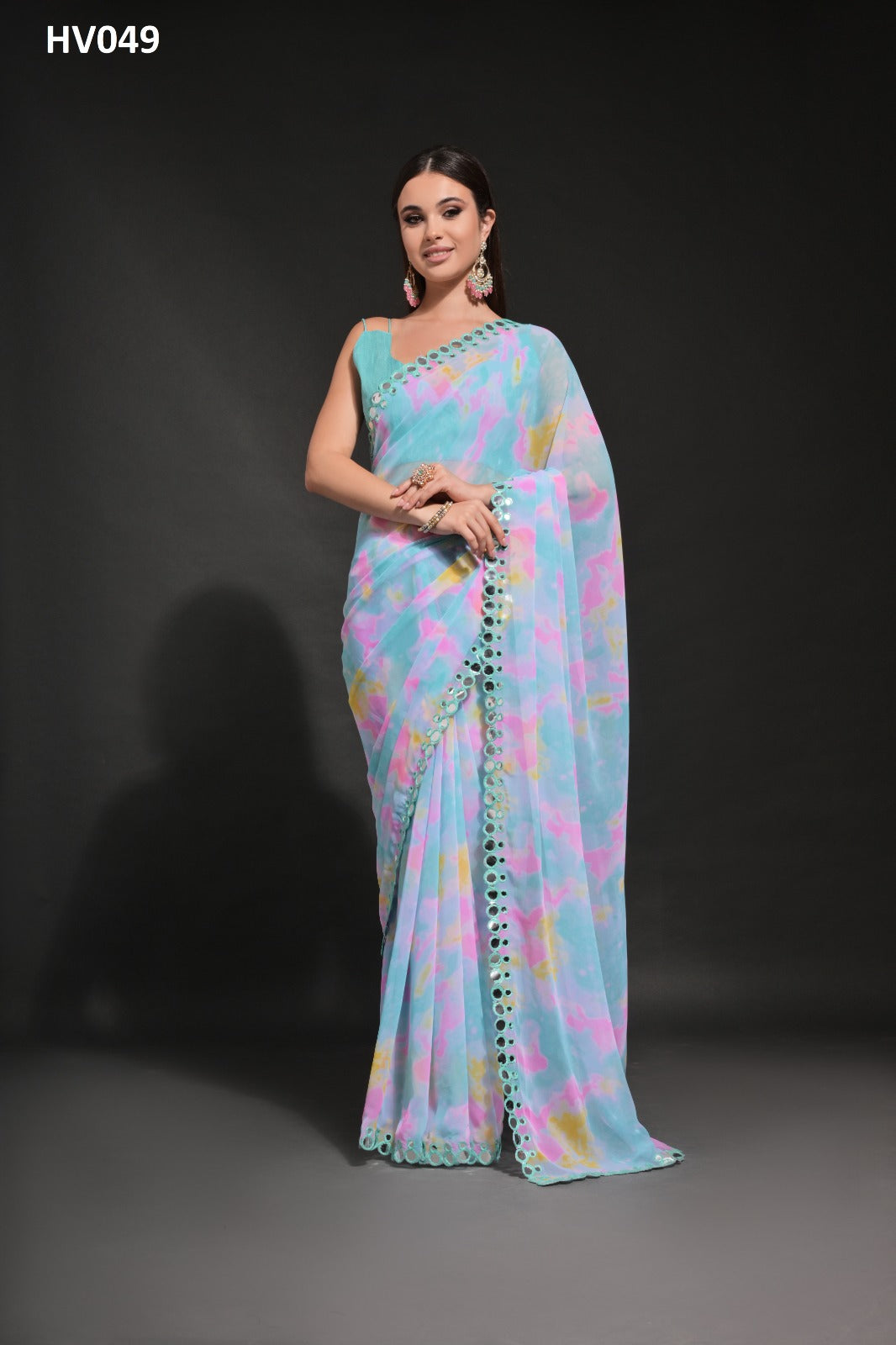 049 Mirza Fashion Berry Sarees