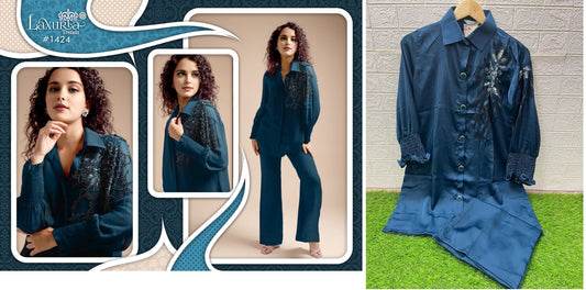 1424 Laxuria Trendz Co Ord Set