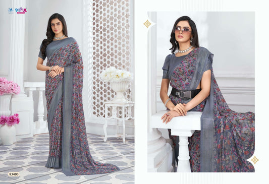83403 Falguni Vol 2 Vipul Georgette Sarees