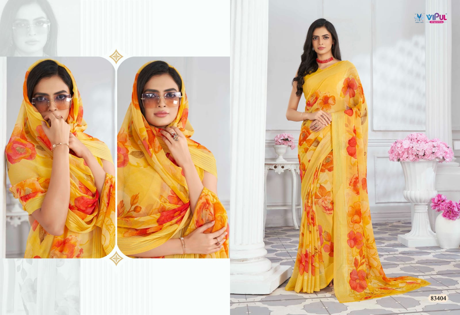 83404 Falguni Vol 2 Vipul Georgette Sarees