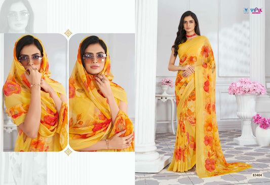 83404 Falguni Vol 2 Vipul Georgette Sarees