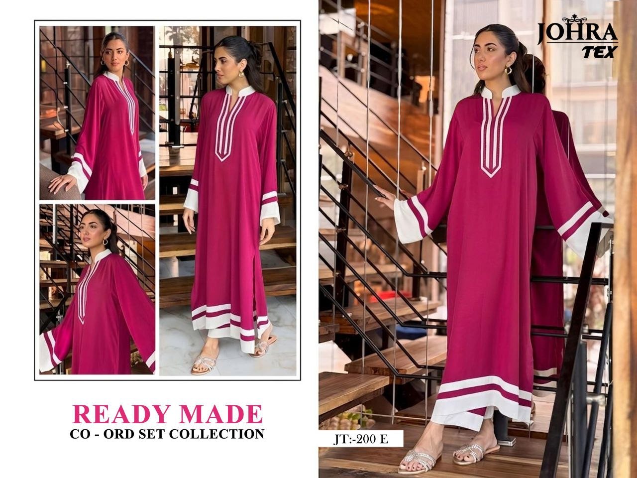 200-E Johra Tex Pakistani Readymade Suit