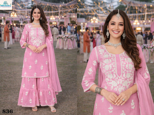 836 Nirmaya Mrudangi Georgette Readymade Suits