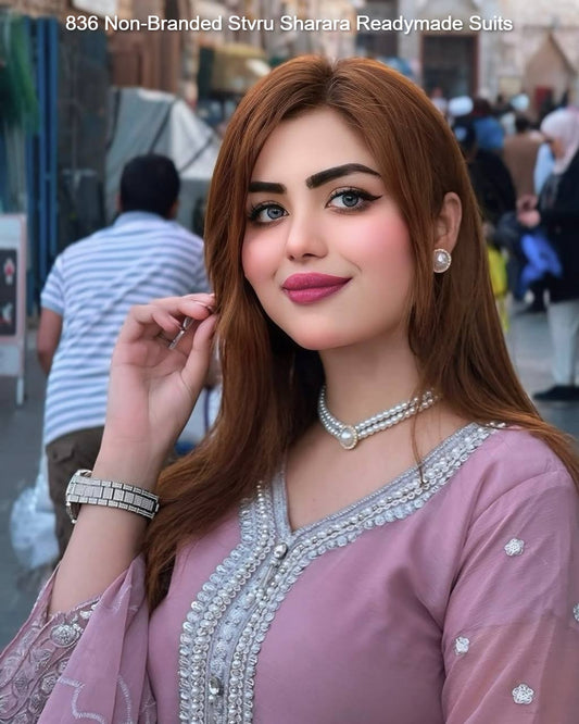 836 Non-Branded Stvru Sharara Readymade Suits