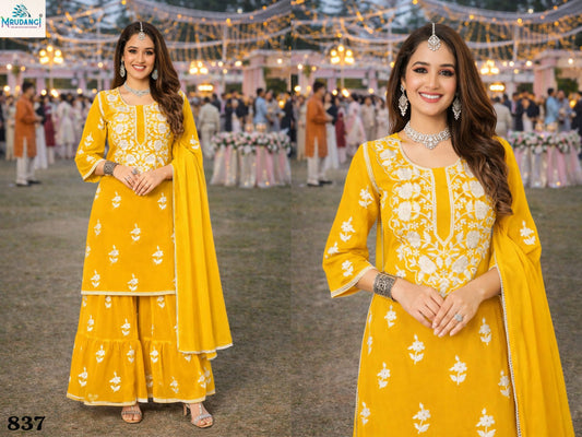 837 Nirmaya Mrudangi Georgette Readymade Suits