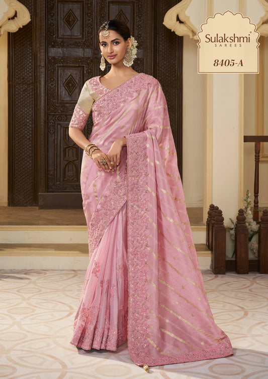 8405A Wedding Saga Sulakshmi Prints Stone Sarees