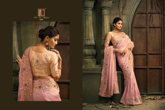 8409 Shahi Poshak Vol 7 Mn Ziraf Silk Sarees