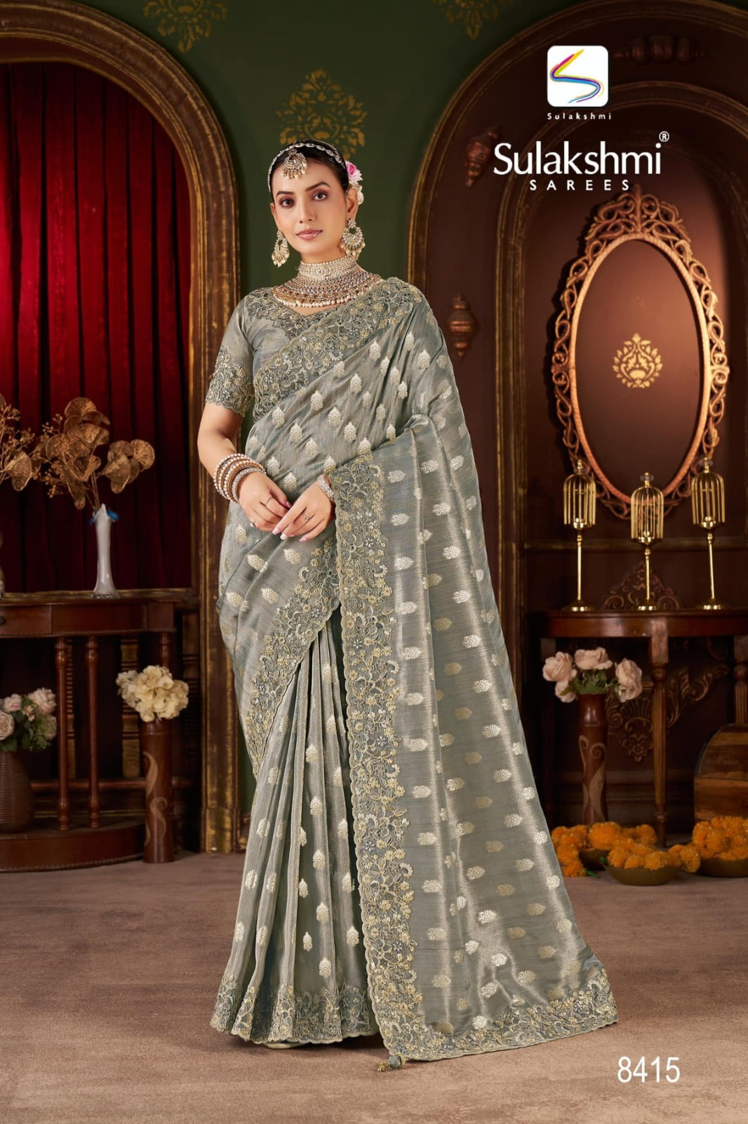 8415 Bridal Vol -1 Sulkashmi Pure Viscose Sarees