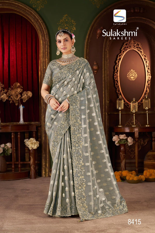 8415 Bridal Vol -1 Sulkashmi Pure Viscose Sarees