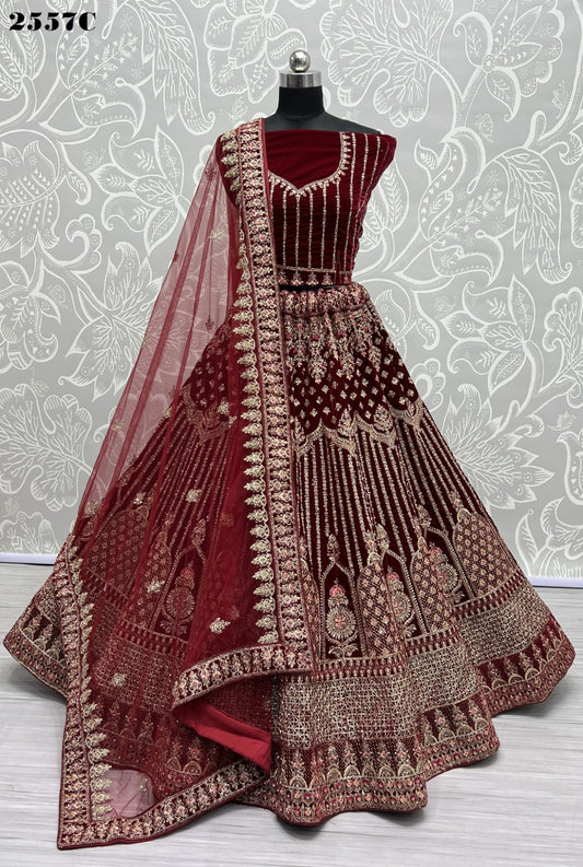 2557-C Anjani Art Lehenga Choli