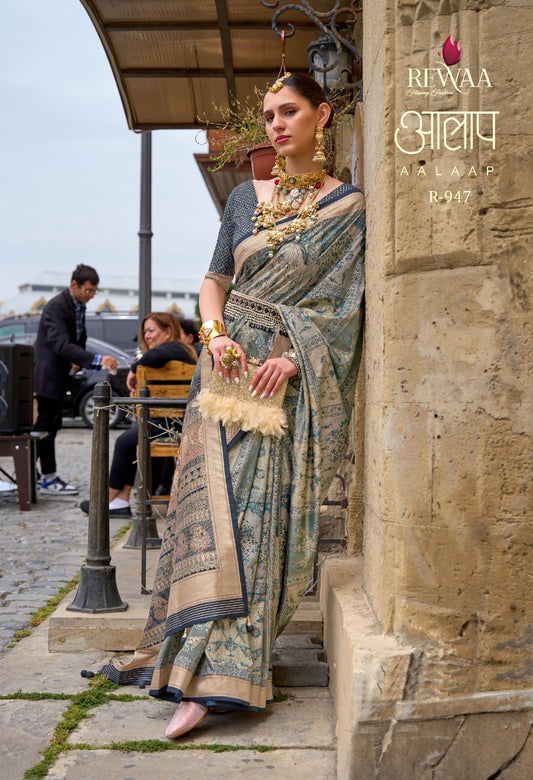 R-947 Aalaap Rewaa Sarees