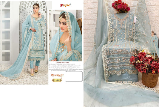 C-1593-C Fepic Pakistani Salwar Suits