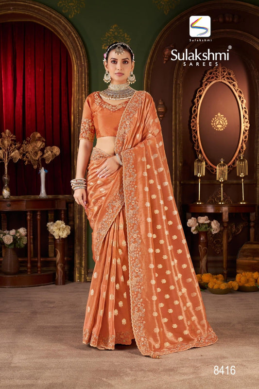 8416 Bridal Vol -1 Sulkashmi Pure Viscose Sarees