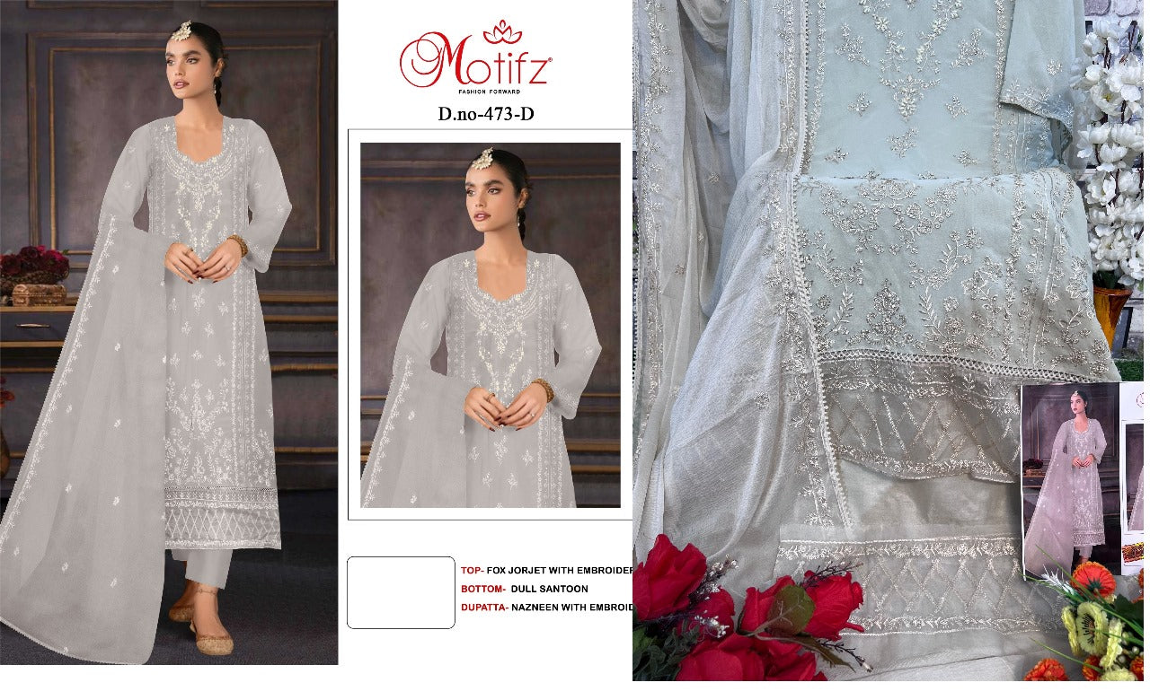 473D Motifz Pakistani Salwar Suits