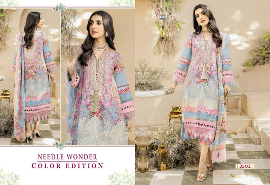 3502 Shree Fabs Pakistani Salwar Suits