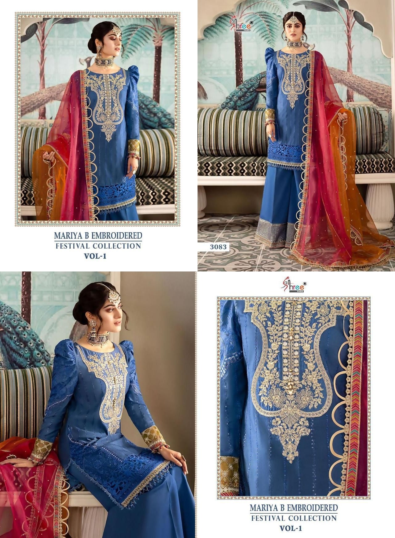 3083 Shree Fabs Pakistani Salwar Suits