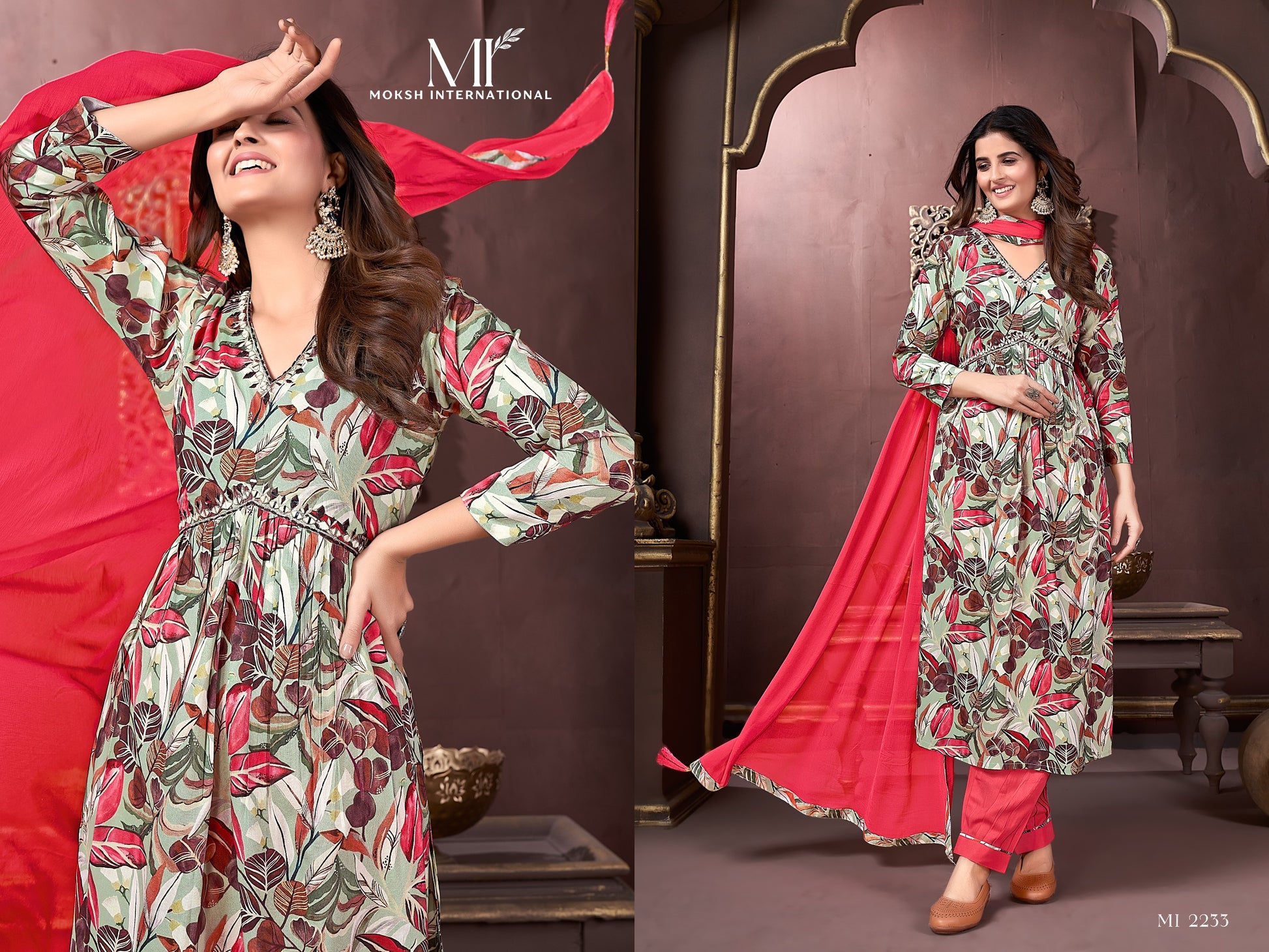 2233 Afgani Alia Vol 3 Moksh Readymade Suits