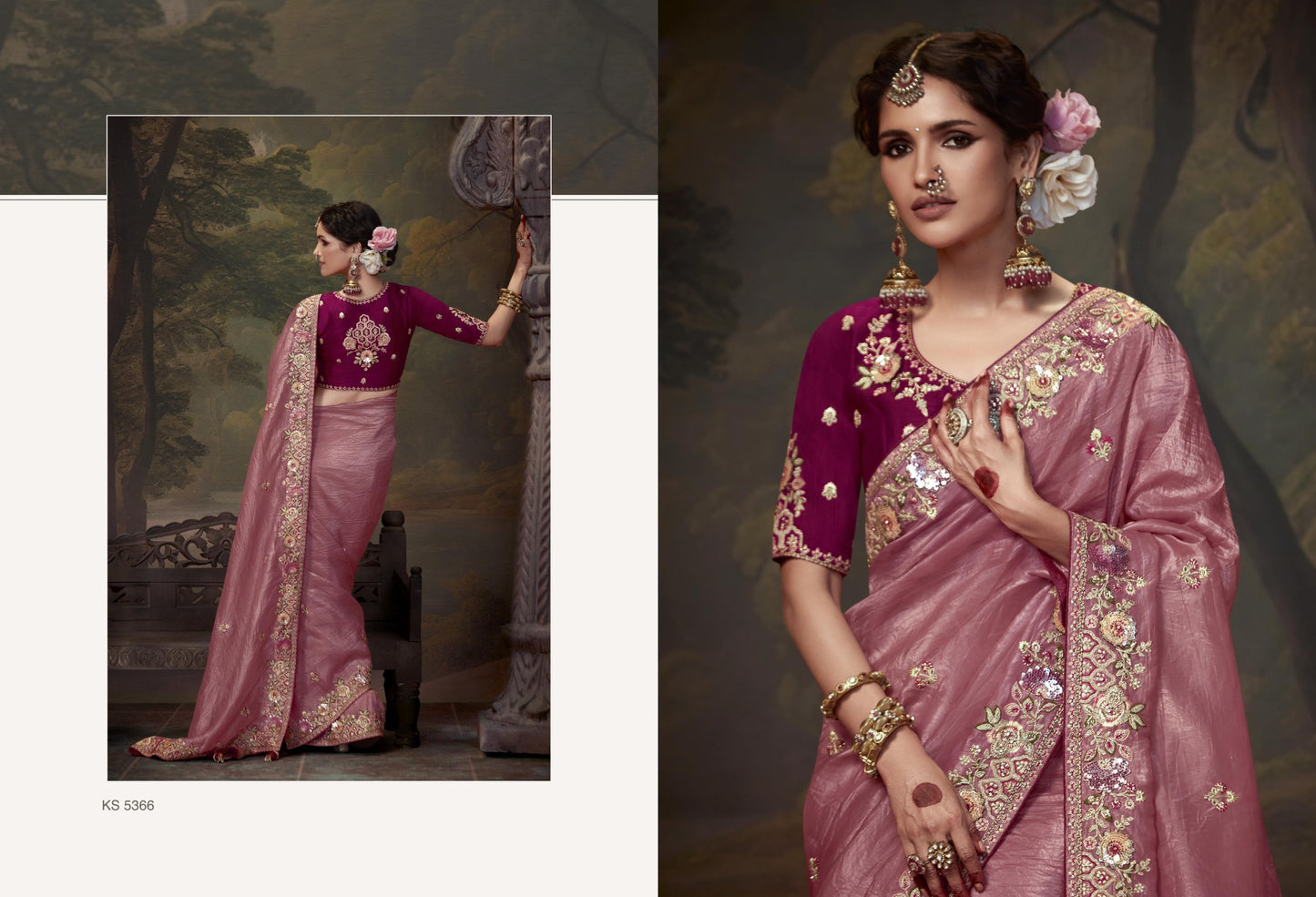 5366 Naveli Kimora Sarees