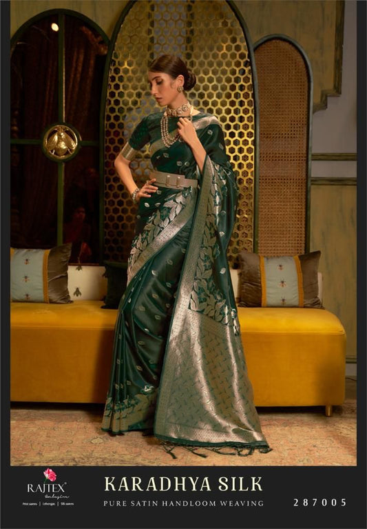 287005 Karadhya Silk Rajtex Sarees