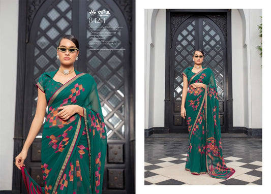 84214 Dimple Vipul Georgette Sarees