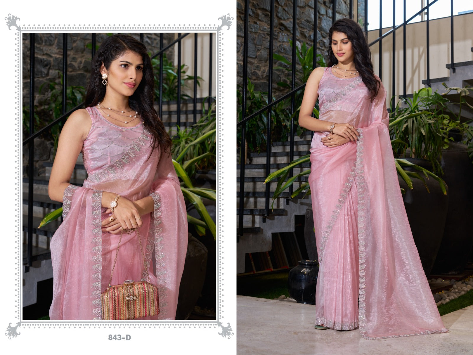 843D Mehek Handwork Sarees