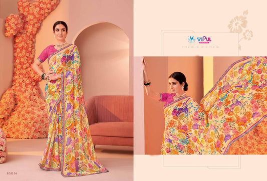 85014 Sangini Vol 2 Vipul Georgette Sarees