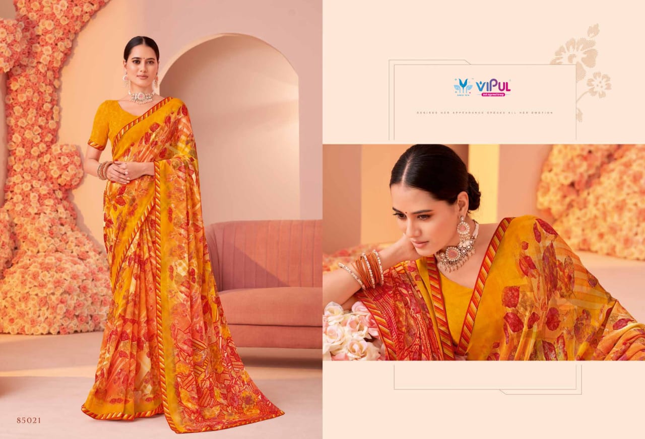 85021 Sangini Vol 2 Vipul Georgette Sarees