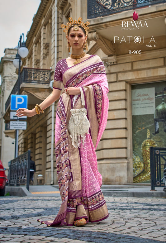 R-905 Patola Vol 5 Rewaa Sarees