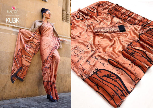 324007 Kubik Rajtex Sarees