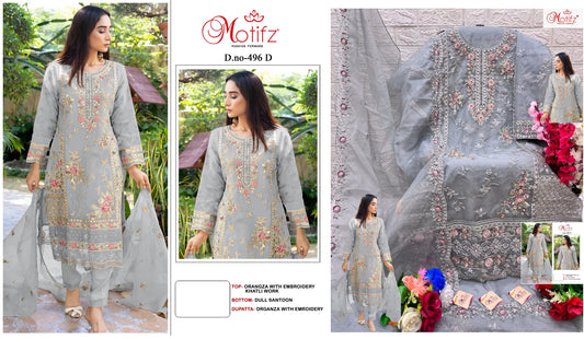 496D Motifz Pakistani Salwar Suits