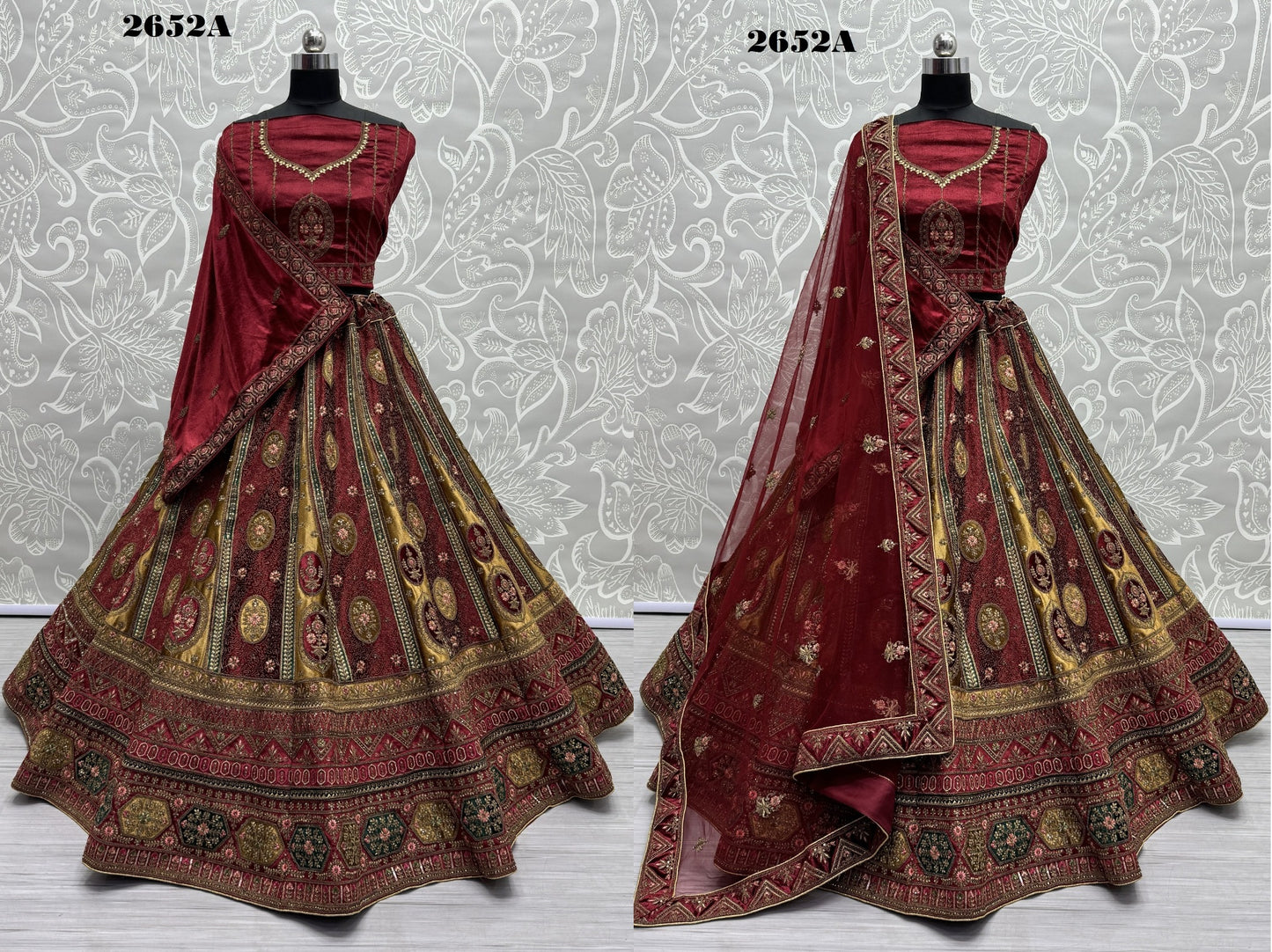 2652A Anjani Art Lehenga Choli
