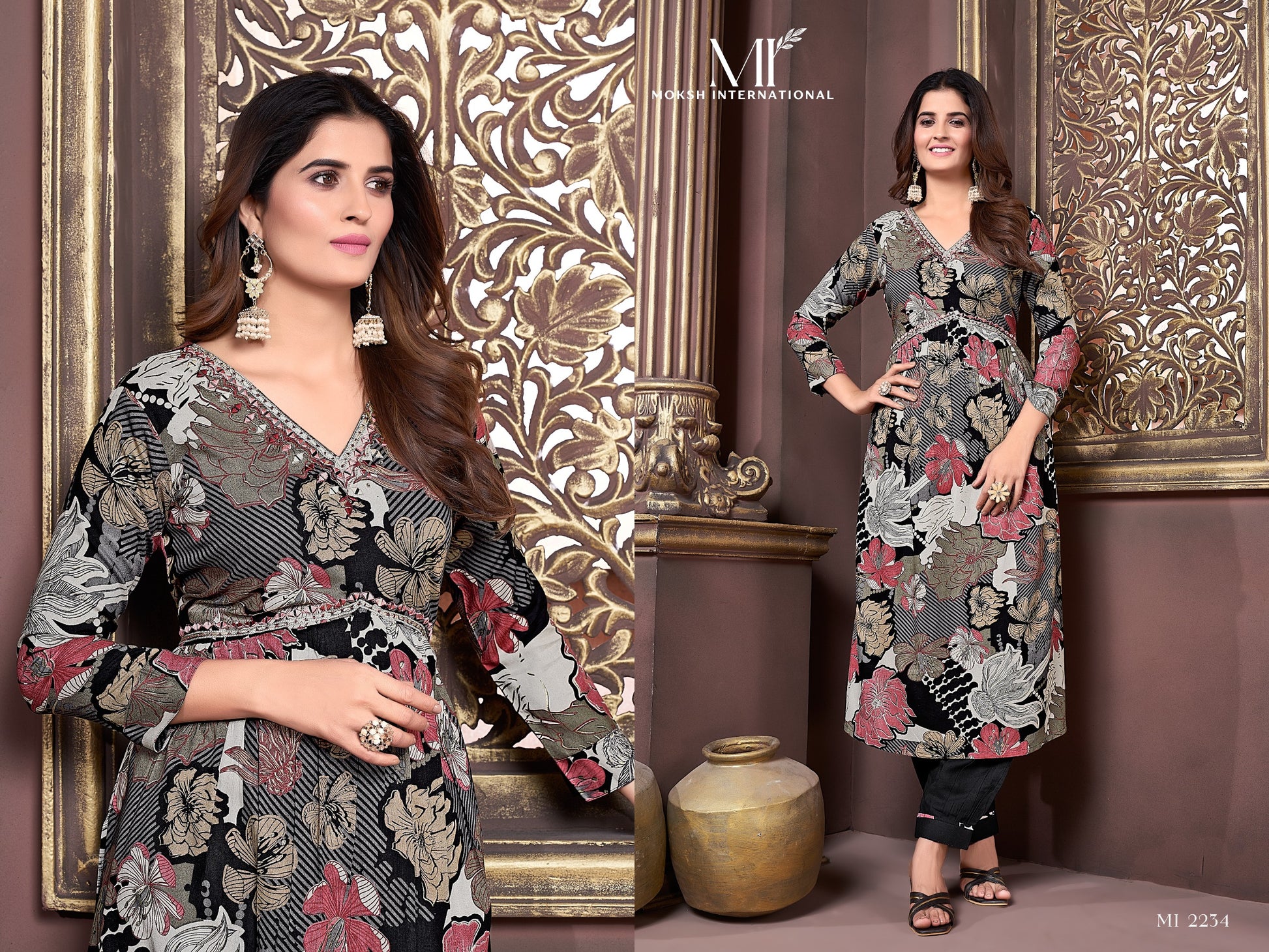 2234 Afgani Alia Vol 3 Moksh Readymade Suits