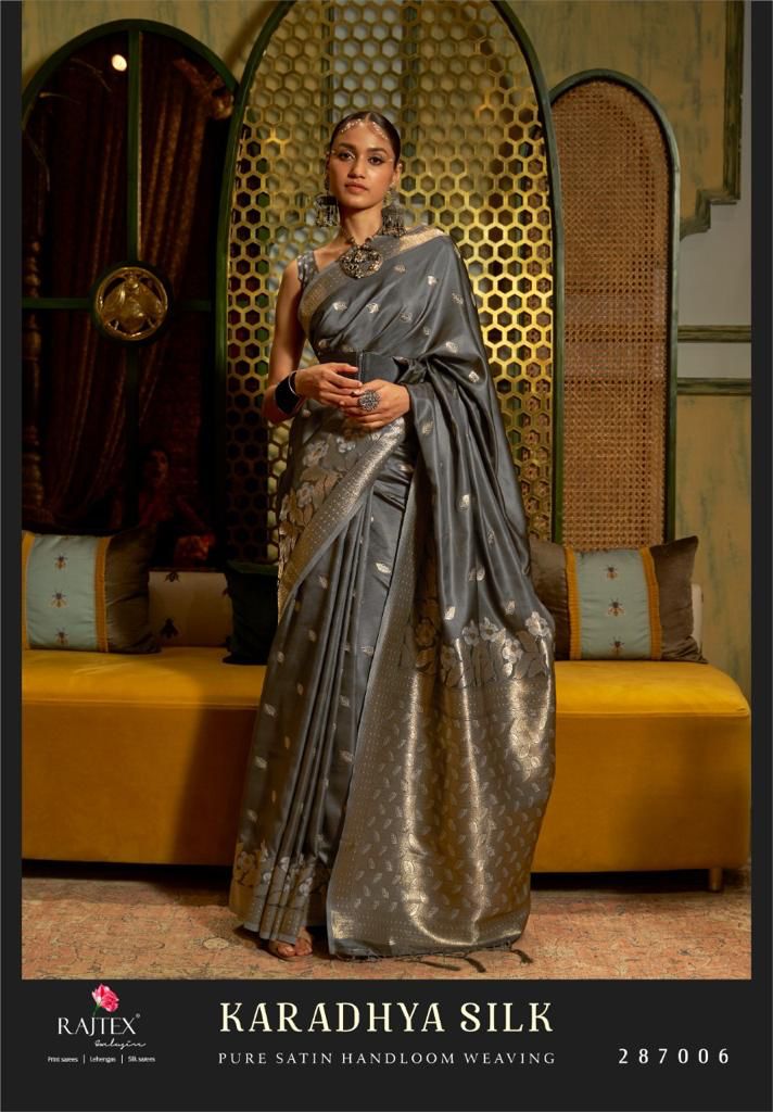 287006 Karadhya Silk Rajtex Sarees