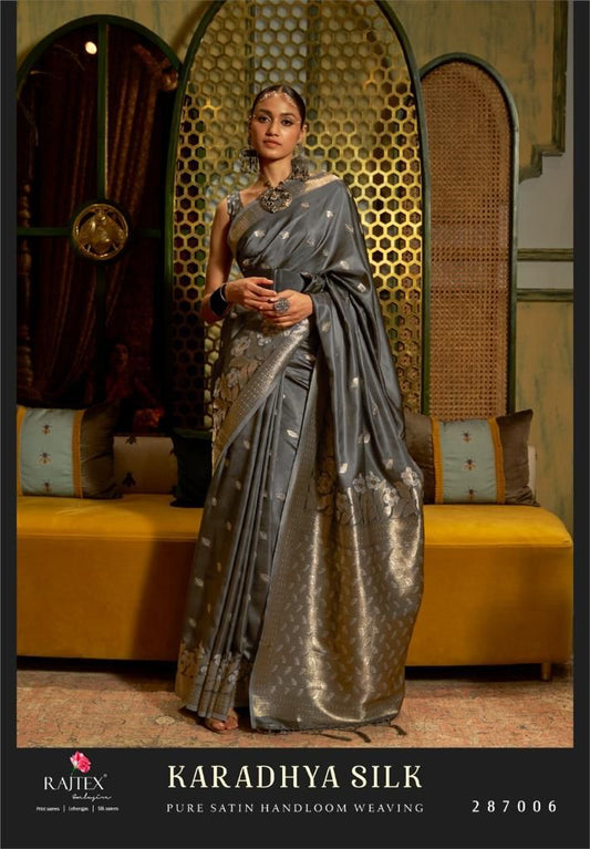 287006 Karadhya Silk Rajtex Sarees