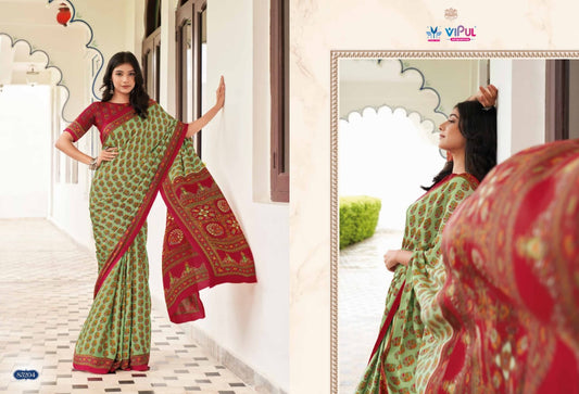 85204 Heritage Vol 11 Vipul Silk Sarees