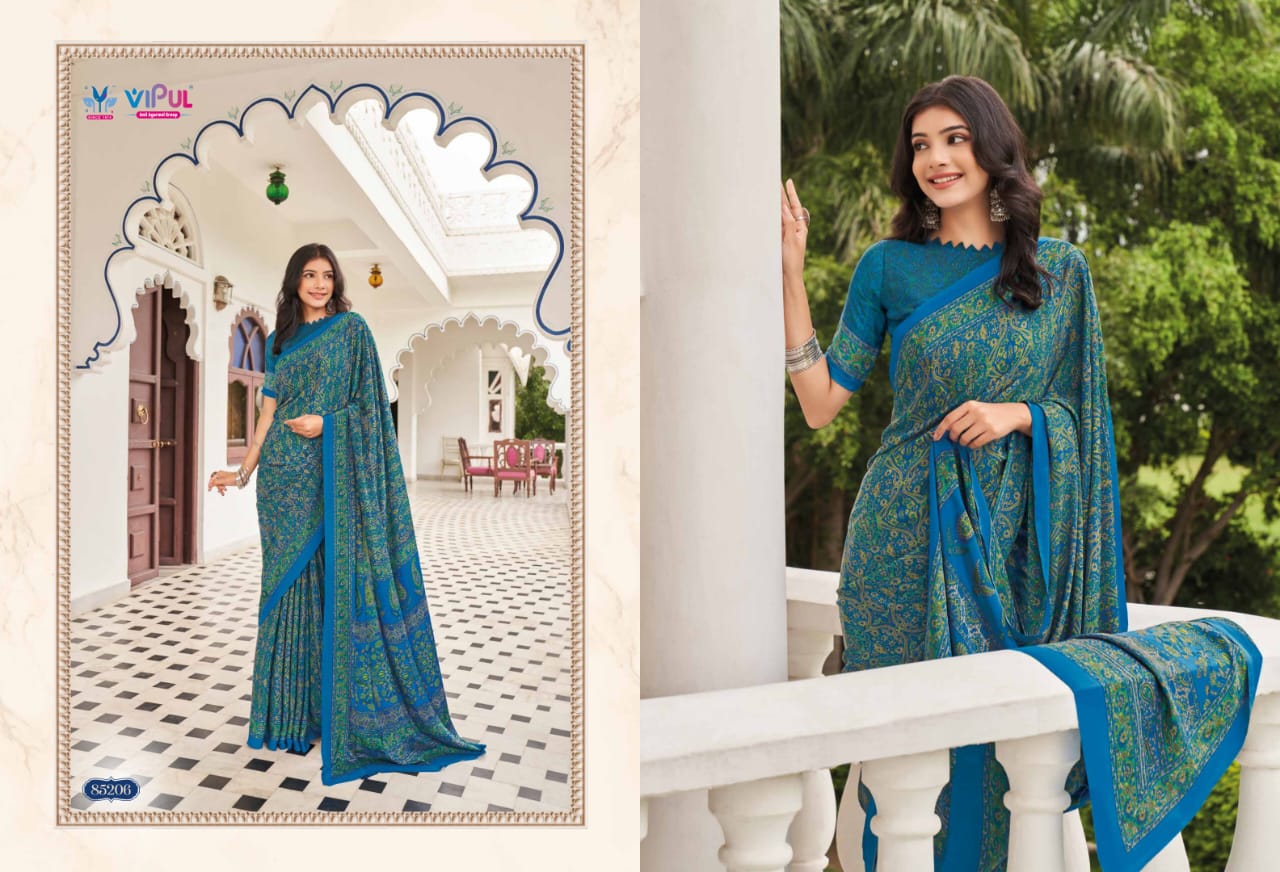 85206 Heritage Vol 11 Vipul Silk Sarees