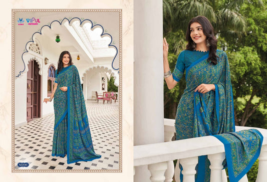 85206 Heritage Vol 11 Vipul Silk Sarees