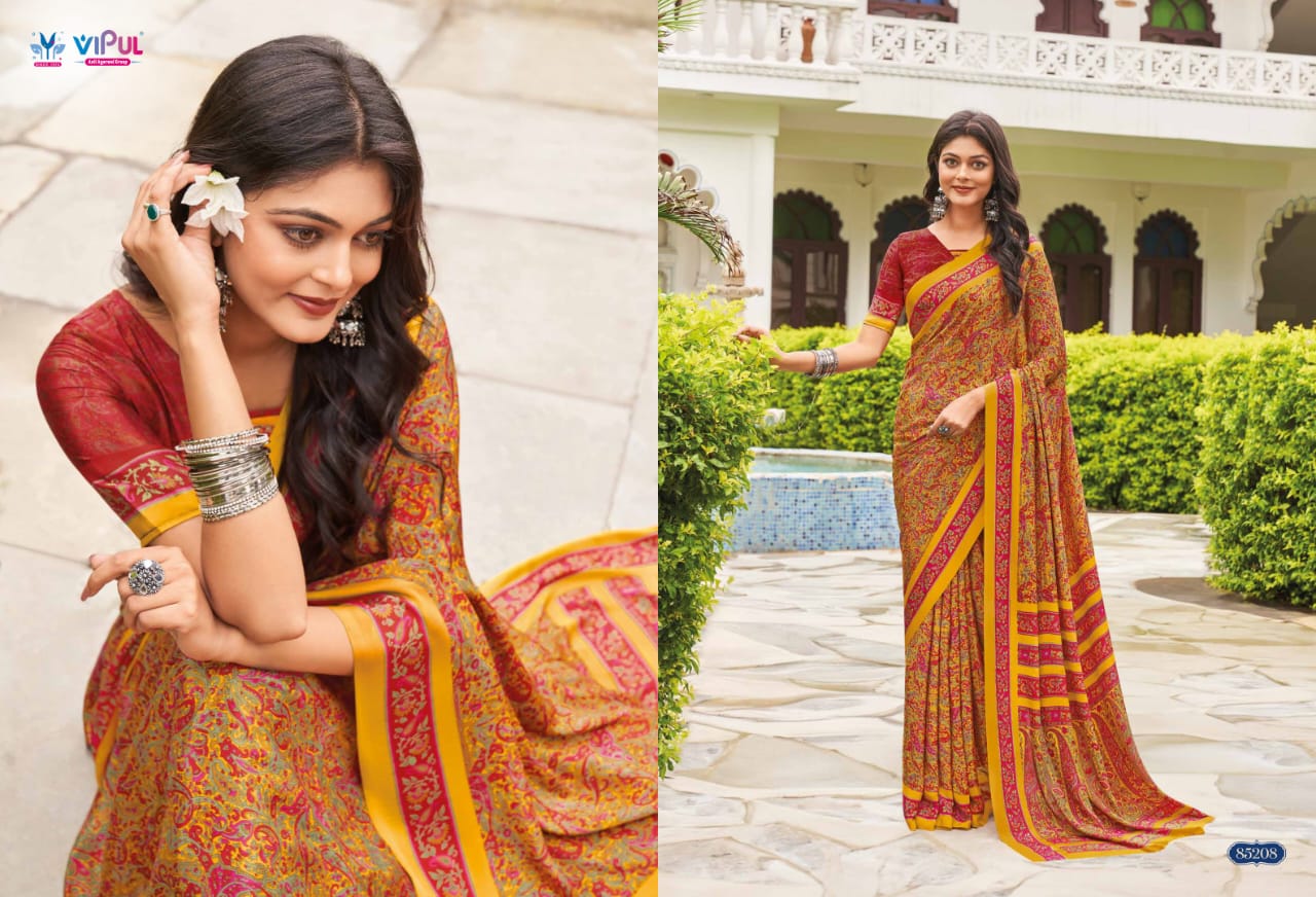 85208 Heritage Vol 11 Vipul Silk Sarees